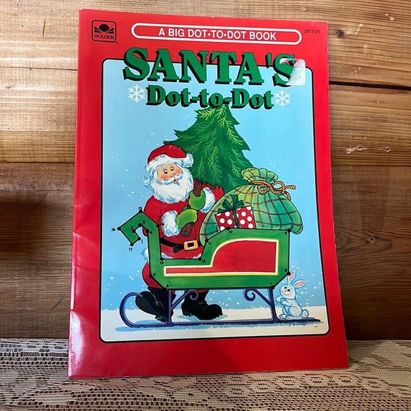 Golden Christmas Dot to Dot Book Bundle of 2 - Picture 7 of 11